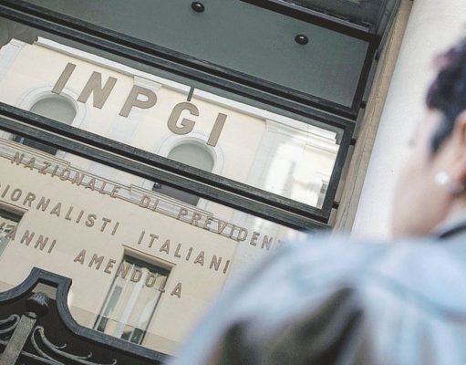 La sede dell'Inpgi a Roma